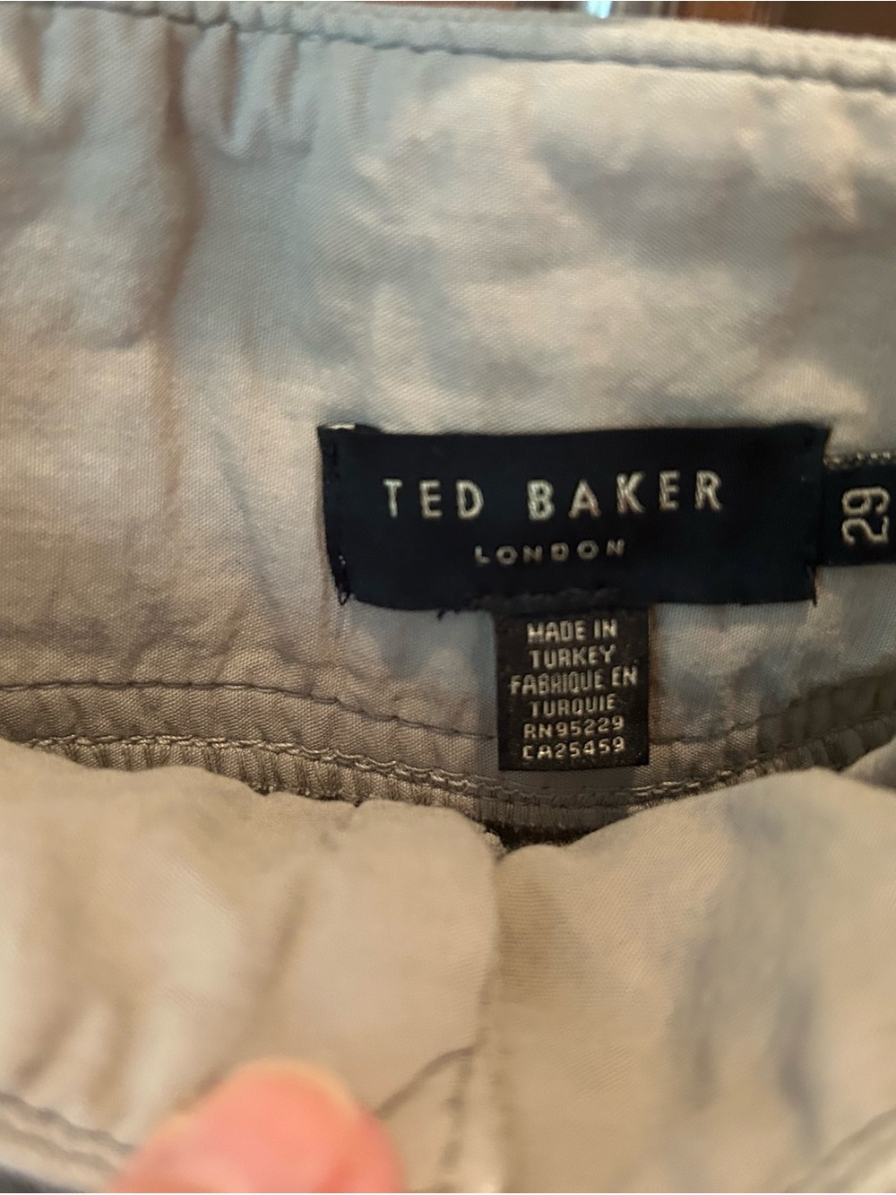 Ted Baker new khaki shorts